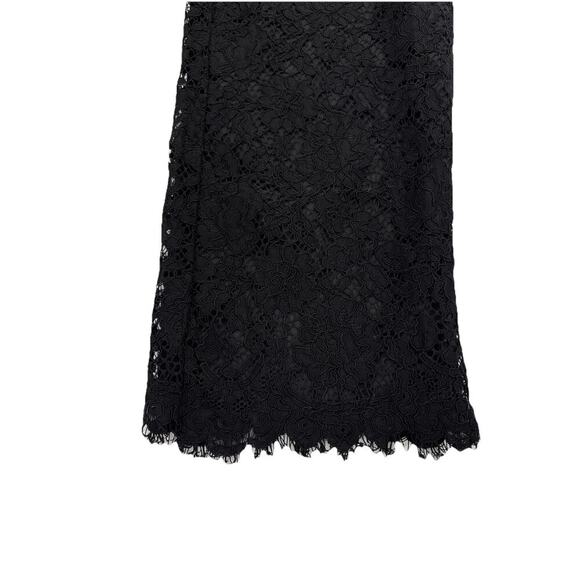 J. Crew Easy Pant in Black Lace Size 2 Classic Preppy Career - Picture 4 of 8